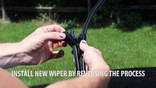 HOW TO REPLACE HONDA ACCORD WINDSHIELD WIPERS [upl. by Argella]