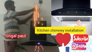 quotKitchen Chimney Fitting for Beginners Easy Installationquot [upl. by Enelyak]