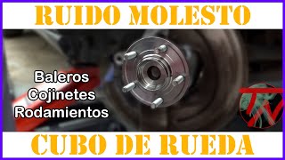 Ruido en la rueda del coche Rodamientos de Rueda  COMO CAMBIAR CUBO DE RUEDA  COJINETE  BALERO 🛠🚗 [upl. by Correy77]