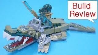 레고 스톱모션 키마 Lego 70126 Crocodile Legend Beast  Build Review [upl. by Zetneuq]