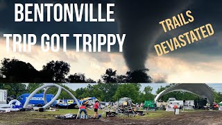 Tornado Hits Bentonville Bike Fest [upl. by Ap]