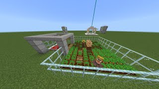 Como hacer una granja de Aldeanos en Minecraft Bedrock [upl. by Valma]