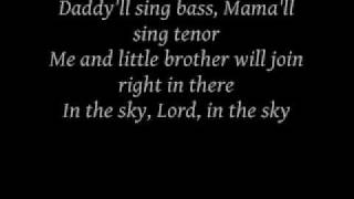 Johnny Cash  Daddy sang bass with lyrics [upl. by Sherrer]