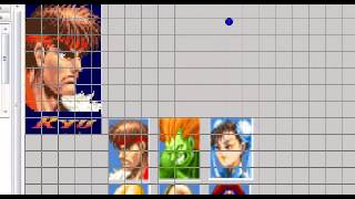 Char select en Game MakerStreet Fighter2GML Video [upl. by Fredrika]