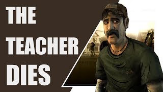 The Teacher Dies  The walking Dead Season 1 [upl. by Dibrin406]