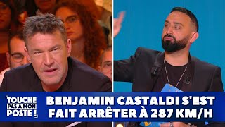 Benjamin Castaldi sest fait arrêter à 287 kmh [upl. by Hamlen]