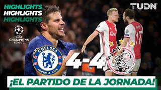 Highlights  Chelsea 4  4 Ajax  Champions League  J4  Grupo H  TUDN [upl. by Nawek]