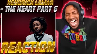 KENDRICK TOO MUCH  Kendrick Lamar  The Heart Part 5 REACTION [upl. by Rosene]