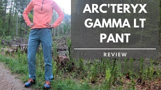 Arcteryx Gamma LT Pant Review [upl. by Aiuqenehs]