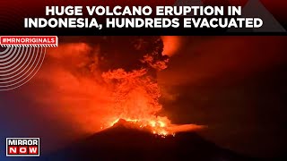 Indonesia Volcanic Eruption  Emergency Calls On Ruang Island Over 800 Evacuated  World News [upl. by Ursuline747]