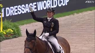 FEI Dressage World Cup™ 20232024  Isabell Werth  Emilio [upl. by Neelloc684]