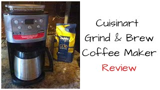 Why I stopped Using Cuisinart DGB 900BC Coffee Maker Review [upl. by Baerman]