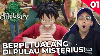 PETUALANGAN TOPI JERAMI DIPULAU MISTERIUS  ONE PIECE ODYSSEY 1 [upl. by Eixirt862]