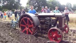 Feldtage Nordhorn 2015 Oldtimer Schlepper Schaupflügen [upl. by Andrade]