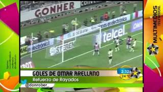 Goles de Arellano refuerzo de Rayados [upl. by Enairb450]