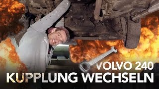 Kupplung wechseln Volvo 240  Heimwerkerking Fynn Kliemann [upl. by Grady]