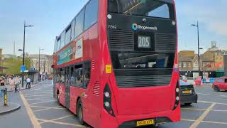 Here is the 205 bus in Kings Cross Sunday 12 May 2024 [upl. by Yticilef575]