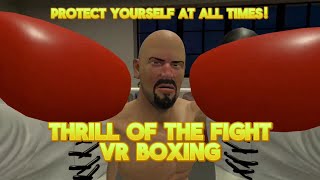 Thrill of the Fight VR Boxing Protect Yourself at All Times [upl. by Sutton]