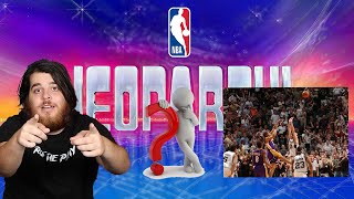 NBA Jeopardy Comes Down To The Last Question CLOSEST ONE YET [upl. by Adnohral527]