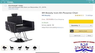 Unboxing and Assembly of BR Beauty Icon AllPurpose Salon Chair in Under 10 Minutes [upl. by Aronow446]