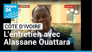 Le nouveau président Alassane Ouattara demande à Laurent Gbagbo de quitter le pouvoir • FRANCE 24 [upl. by Lokcin]