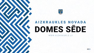 Aizkraukles novada domes sēde 19012023 [upl. by Therron]