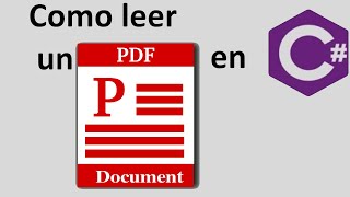 Como leer un PDF con c [upl. by Egidio]