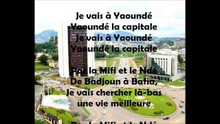 TALLA ANDRE MARIE  Je vais à Yaoundé Paroles  Lyrics [upl. by Eseilenna]