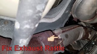 Is your Exhaust Rattling This is how to fix it cheap [upl. by Ariik]