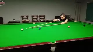 【Barton斯诺克教学012】关于使用架杆时的站姿、握杆及出杆练习（Snooker Lesson Rest Play  Coaching Tutorial） [upl. by Sivrat492]