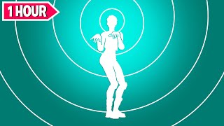 Fortnite GO WITH THE FLOW Emote 1 Hour Version Jenna Raine  It Is What It Is [upl. by Nohtanhoj565]