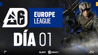 BLAST R6  EUROPE LEAGUE  Día 1  MNM vs HER  Secret vs ITB  G2 vs BDS  Wylde vs KOI [upl. by Bivins]