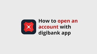 DBS digibank app  How to open an account [upl. by Corvin]