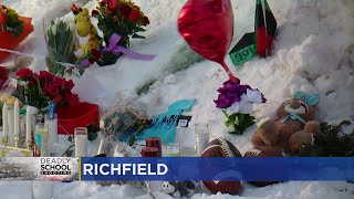 Vigil Held In Richfield For Student Shot Killed Outside School [upl. by Alakam203]