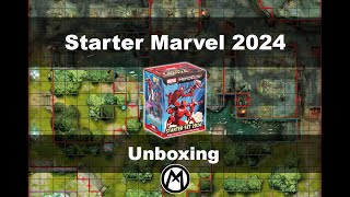 📦 HeroClix Unboxing Starter Marvel 2024 [upl. by Elwina]