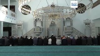 Wallonias largest mosque opens after 10 years of construction [upl. by Margareta]