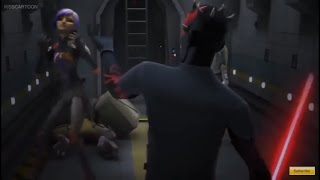 Darth Maul Vs Hera Sabine amp Zeb [upl. by Borman]