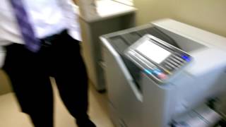 RISO FW5230 HighSpeed CutSheet InkJet Printer [upl. by Lehte]