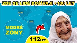 MODRÉ ZÓNY  Místa na Zemi kde se lidé dožívají 100 let [upl. by Pry214]