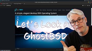 GhostBSD  Open Source Desktop for FreeBSD Users [upl. by Omlesna]