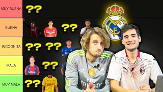 HACEMOS EL TIERLIST de las VENTAS Y CESIONES del REAL MADRID 2021 [upl. by Greysun86]