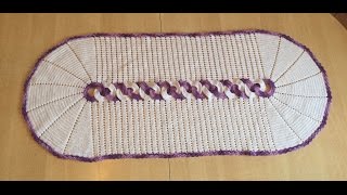 Tuto Nappenapperon cercle au crochet [upl. by Far]