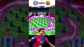 DEPORTIVO ALAVES vs BARCELONA  LA LIGA HIGHLIGHTS  MARBLE FOOTBALL 100624 espn asmr [upl. by Meekyh]