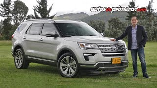 Ford Explorer Limited AWD 2019  Ahora con motor turbo EcoBoost  Reseña [upl. by Agnella798]