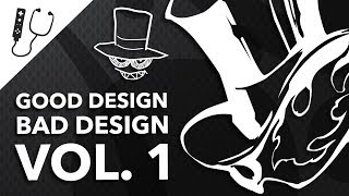 Good Design Bad Design  The Best amp Worst of Graphic Design in Games  Design Doc [upl. by Naujat]