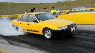 LS1 turbo VN Commodore burnout [upl. by Notsahc351]