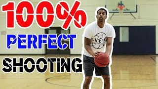 The Perfect Shooting Form  How to shoot a basketball [upl. by Annairam700]