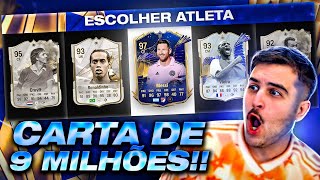 LIONEL MESSI 97 E VIEIRA TOTY NO DRAFT DOS SONHOS DO BANQUETA [upl. by Knepper]