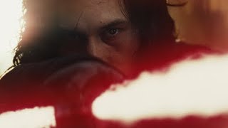 HD Star Wars VIII The Last Jedi  Luke Skywalker VS Kylo Ren  Lukes death Final Battle Scene [upl. by Manoff]