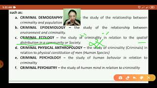 INTRODUCTION TO CRIMINOLOGY AND THEORIES OF CRIME PART 2 [upl. by Alfie]